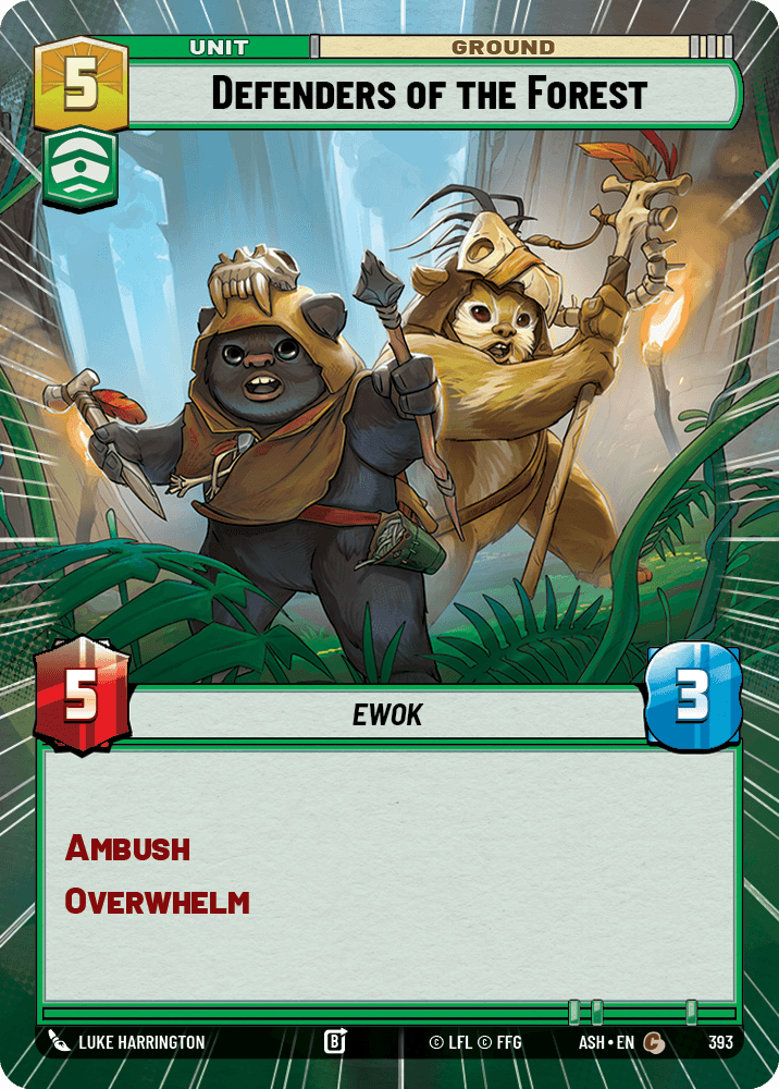 【ASH393/EN】Defenders of the Forest (Hyperspace)