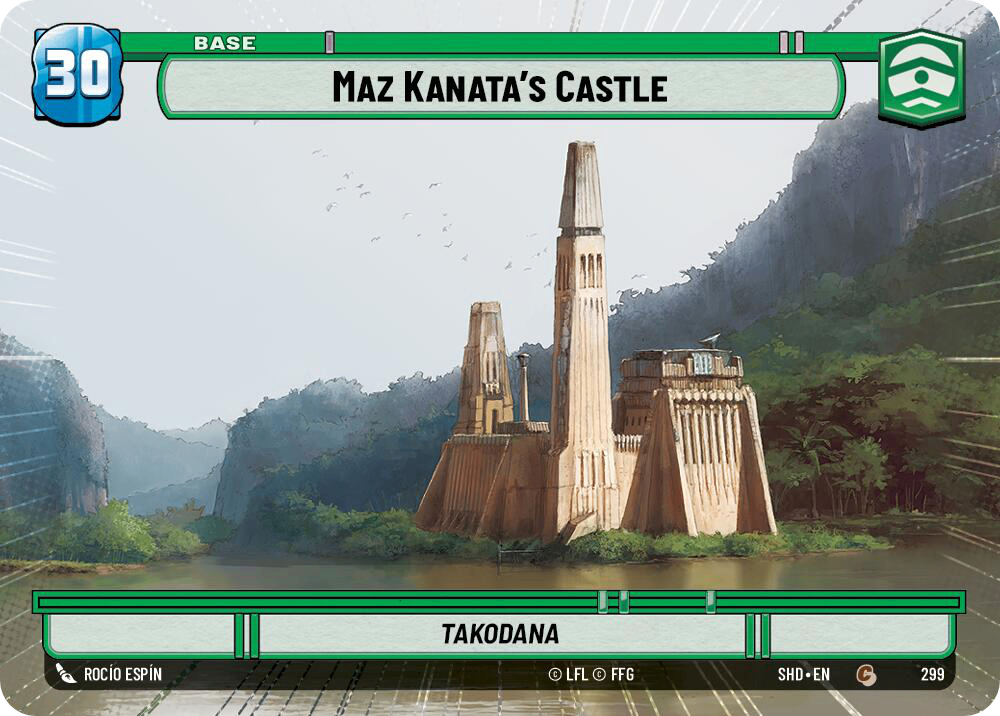 【傷あり特価】【SHD299/EN】Maz Kanata’s Castle (HYPERSPACE)