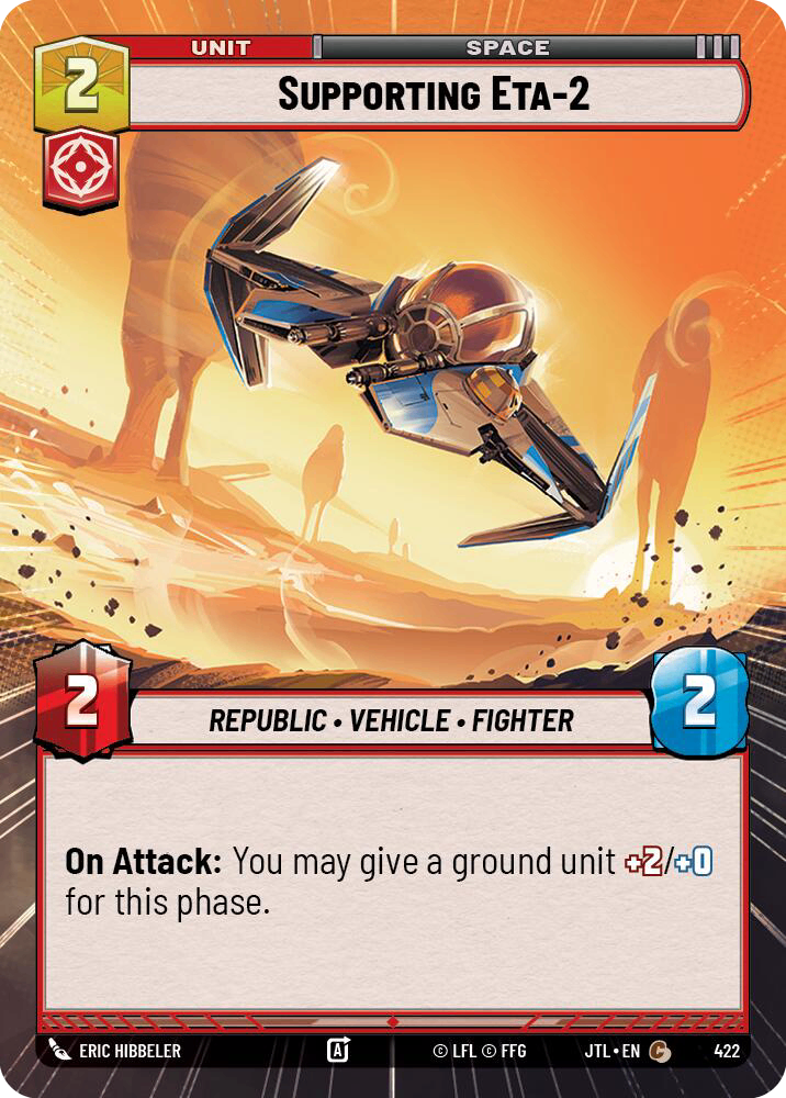 【JTL894/EN】Supporting Eta-2 (HYPERSPACE/FOIL)