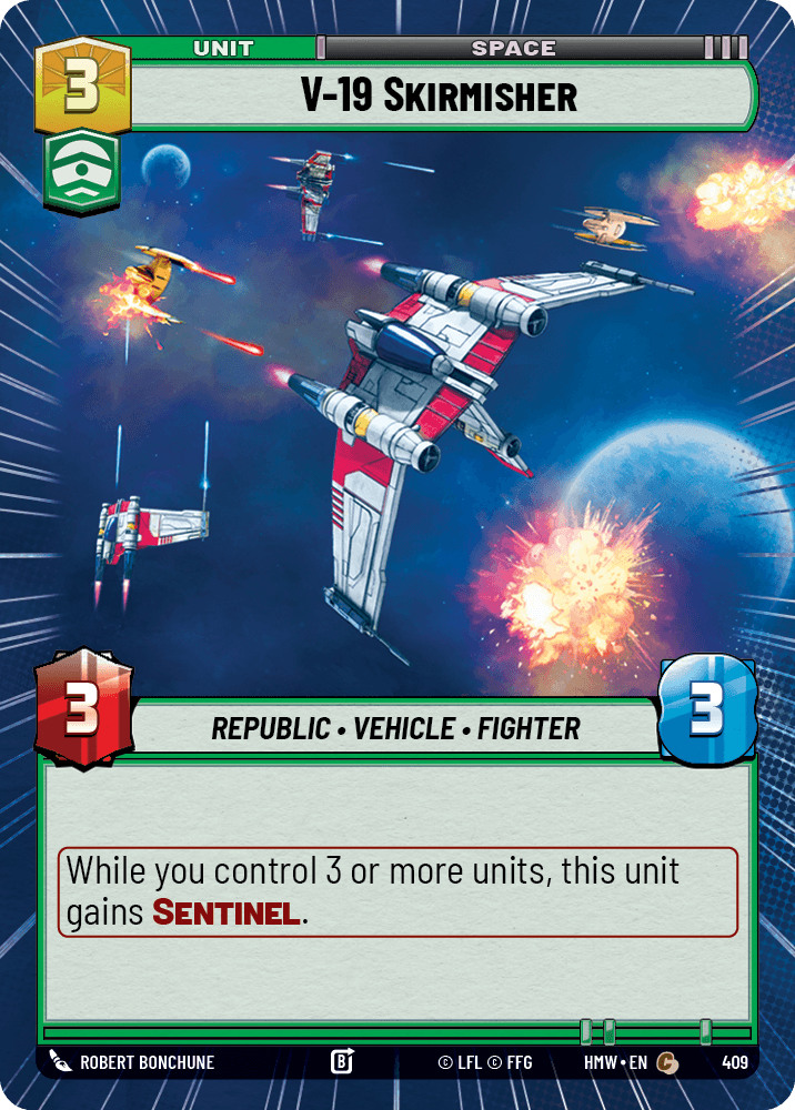 【HMW409/EN】V-19 Skirmisher(HYPERSPACE)