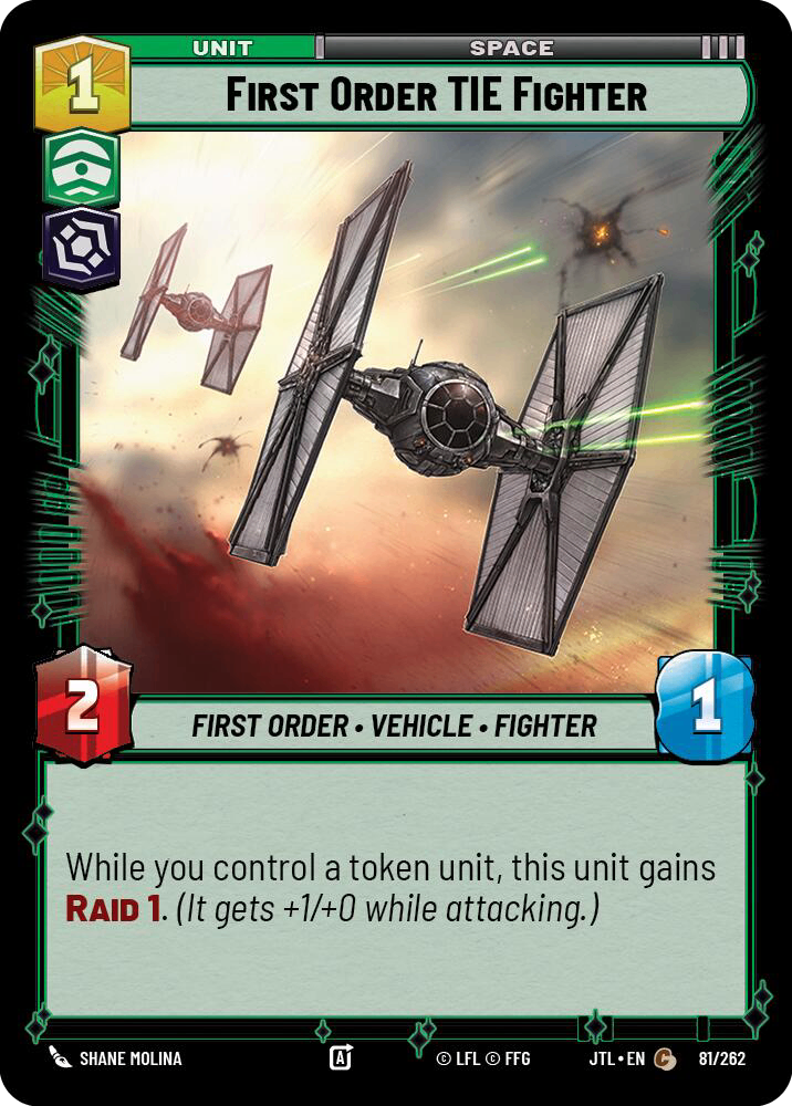 【JTL081/EN】First Order TIE Fighter