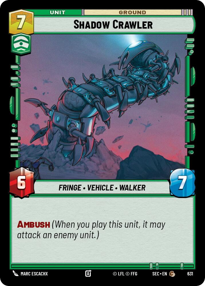 【SEC0631/EN】Shadow Crawler (Foil)