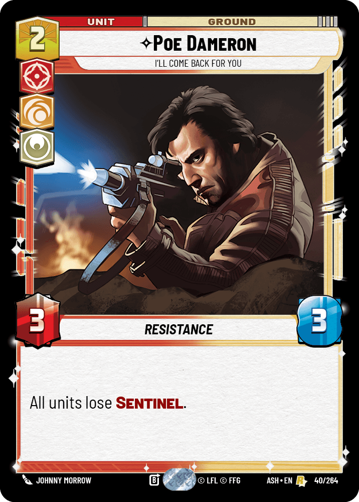 【ASH040/EN】Poe Dameron - I'll Come Back For You