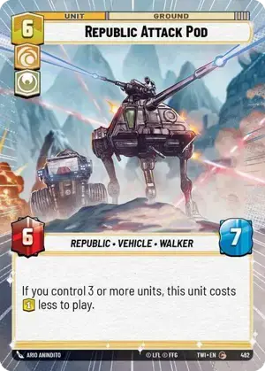【傷あり特価】【TWI462/EN】Republic Attack Pod(HYPERSPACE)