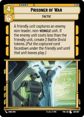 【傷あり特価】【TWI227/EN】Prisoner of War