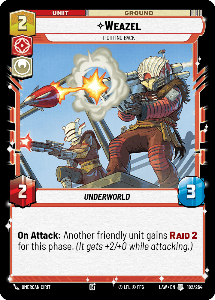 【LAW182/EN】Weazel - Fighting Back