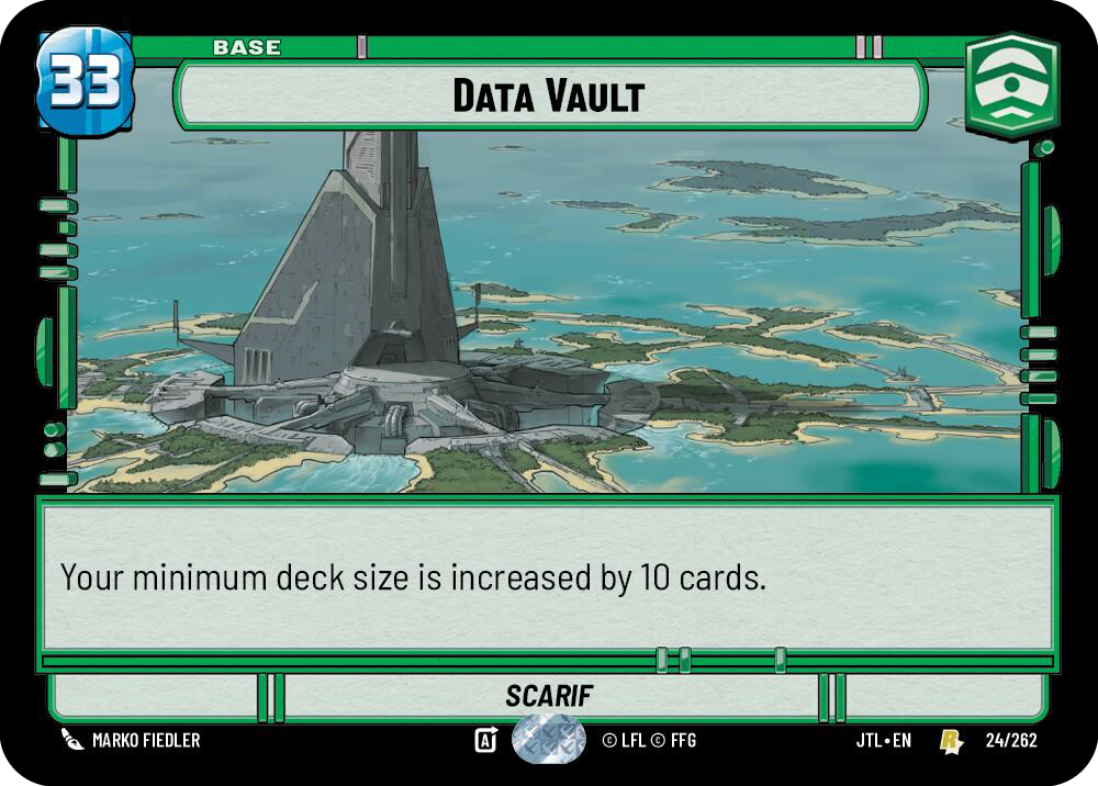 【JTL526/EN】Data Vault(Foil)