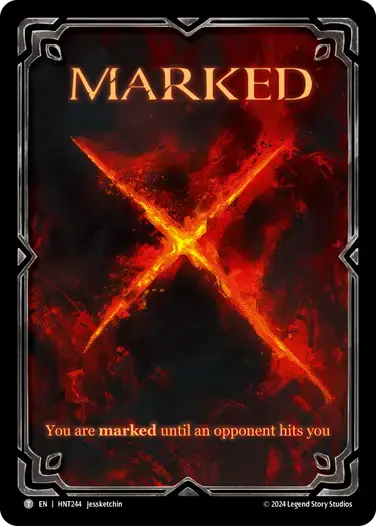 【HNT244/EN】Marked/標的