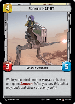 【傷あり特価】【SOR249/EN】Frontier AT-RT