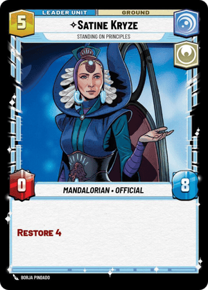 【SEC0005/EN】Satine Kryze - Standing on Principles