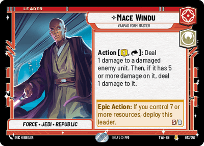 【傷あり特価】【TWI013/EN】Mace Windu - Vaapad Form Master
