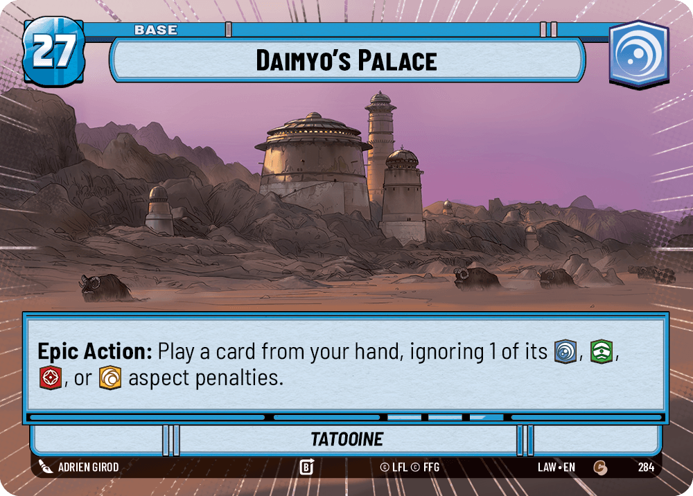 【LAW284/EN】Daimyo's Palace (Hyperspace)