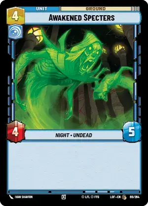 【LOF066/EN】Awakened Specters