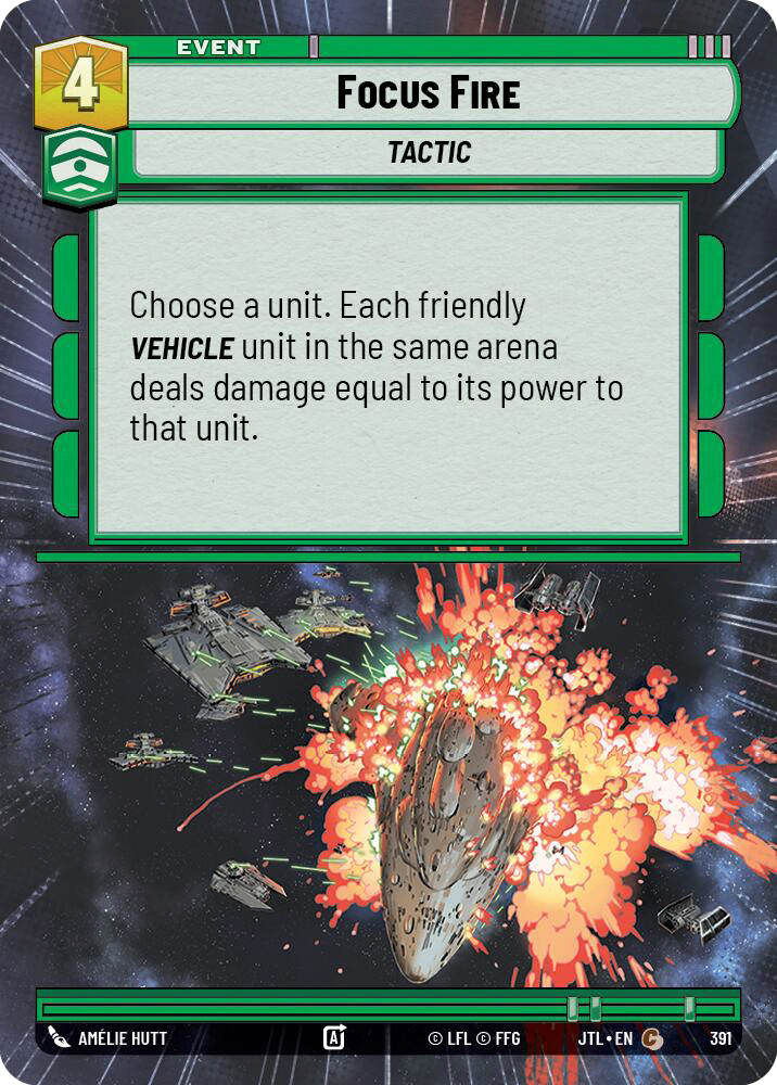【JTL863/EN】Focus Fire (HYPERSPACE/FOIL)