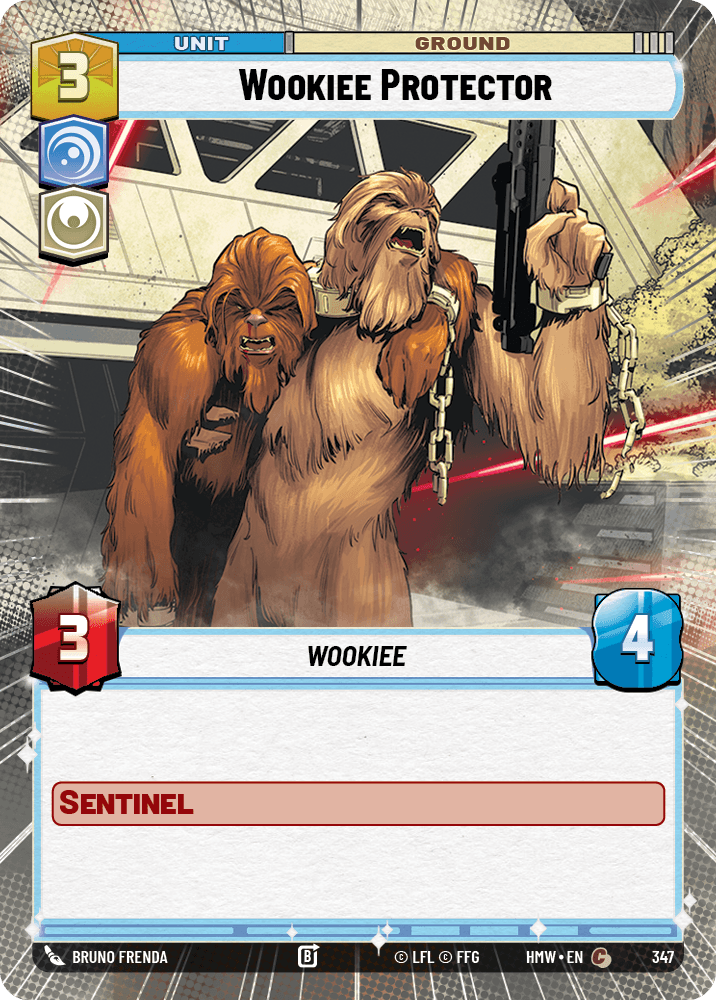 【HMW347/EN】Wookiee Protector(HYPERSPACE)