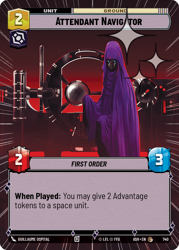【ASH740/EN】Attendant Navigator (Hyperspace/Foil)