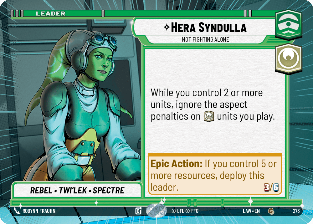 【LAW273/EN】Hera Syndulla - Not Fighting Alone (Hyperspace)