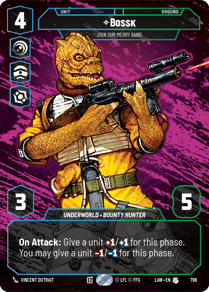 【LAW786/EN】Bossk - Join Our Merry Band(Prestige)