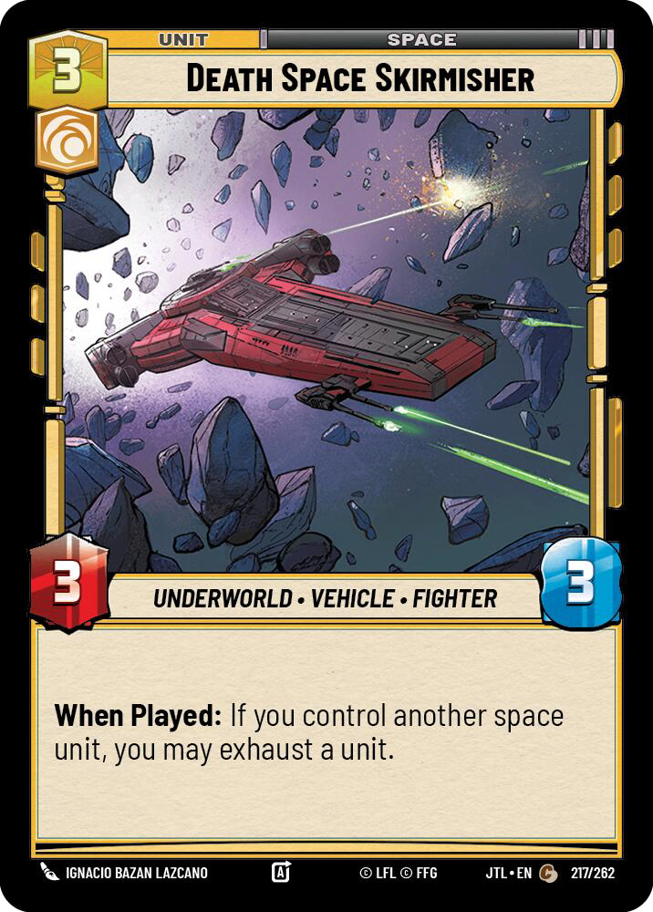【JTL715/EN】Death Space Skirmisher(Foil)