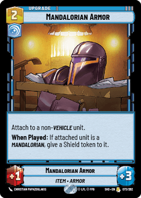 【傷あり特価】【SHD073/EN】Mandalorian Armor