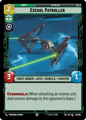 【LOF080/EN】Exegol Patroller