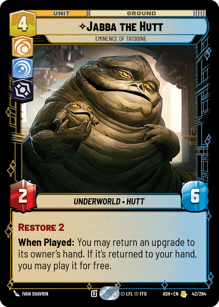 【ASH042/EN】Jabba the Hutt - Eminence of Tatooine