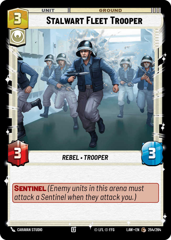 【LAW254/EN】Stalwart Fleet Trooper
