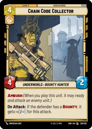 【SHD216/EN】Chain Code Collector (FOIL)