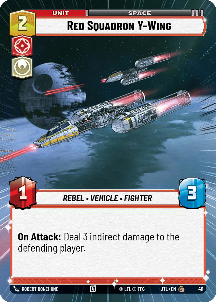 【JTL411/EN】Red Squadron Y-Wing (Hyperspace)