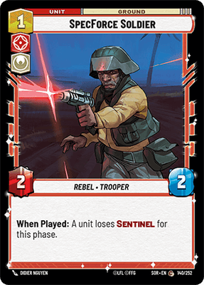 【傷あり特価】【SOR140/EN】SpecForce Soldier