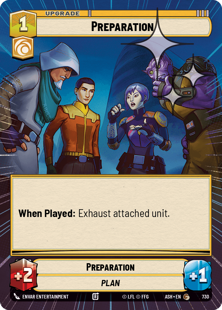 【ASH730/EN】Preparation (Hyperspace/Foil)