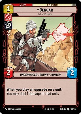 【傷あり特価】【SHD133/EN】Dengar - The Demolisher