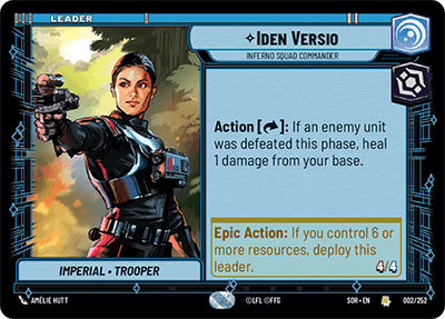 【傷あり特価】【SOR002/EN】Iden Versio - Inferno Squad Commander