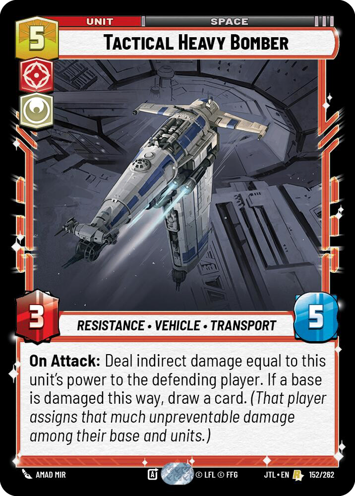 【JTL650/EN】Tactical Heavy Bomber(Foil)