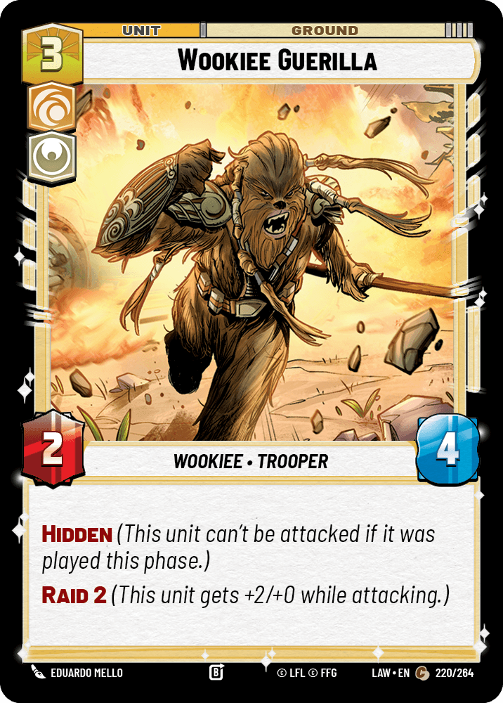【LAW220/EN】Wookiee Guerilla