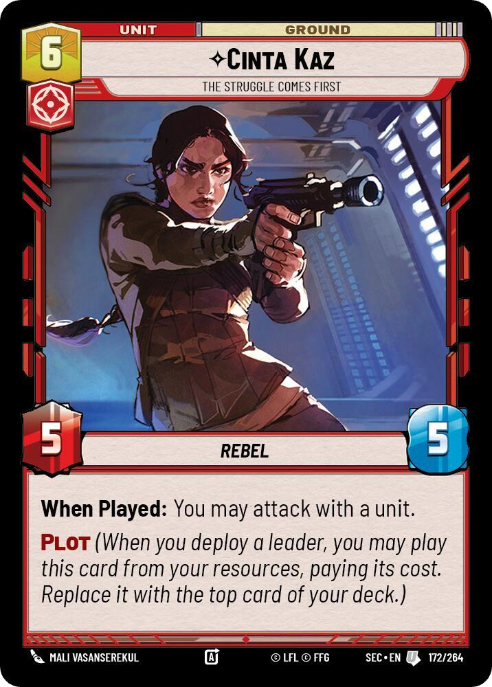 【SEC0172/EN】Cinta Kaz - The Struggle Comes First