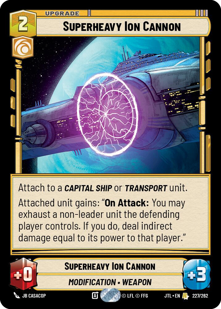 【JTL227/EN】Superheavy Ion Cannon