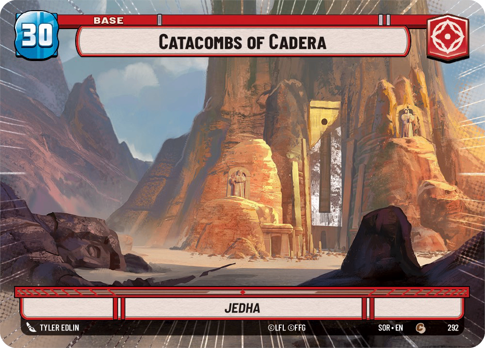 【傷あり特価】【SOR292/EN】Catacombs of Cadera (HYPERSPACE)