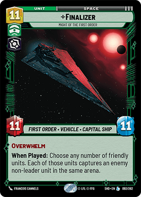 【傷あり特価】【SHD092/EN】Finalizer - Might of the First Order