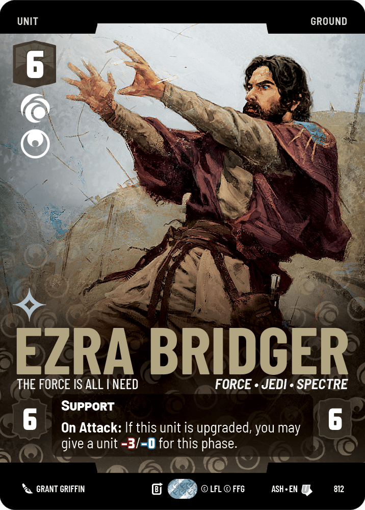 【ASH812/EN】Ezra Bridger - The Force is All I Need (Prestige)