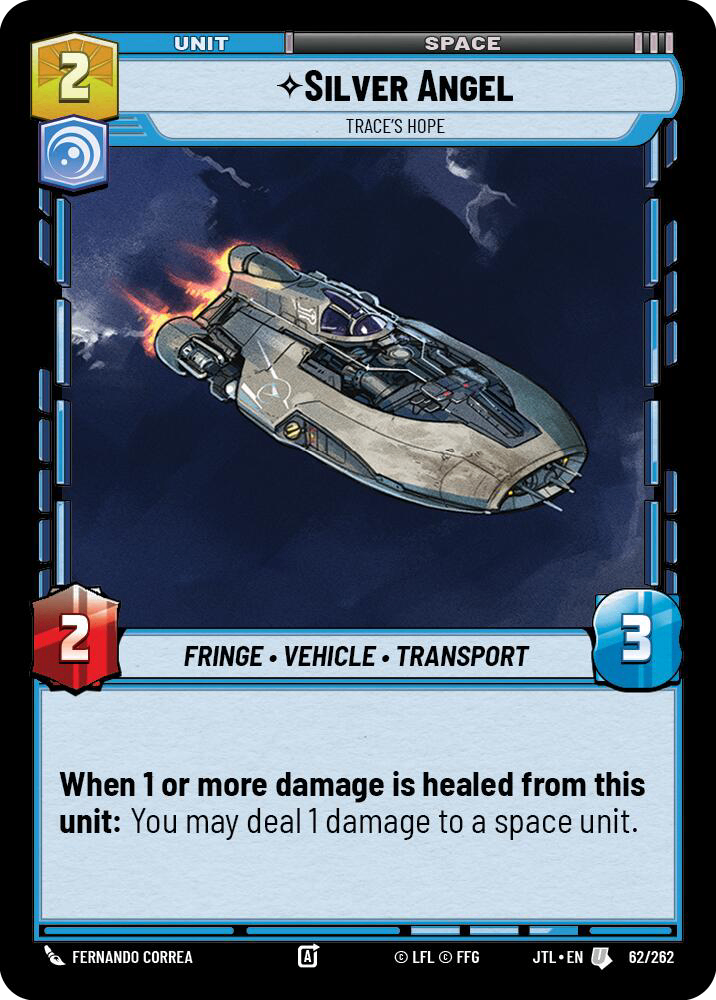 【JTL062/EN】Silver Angel - Trace's Hope