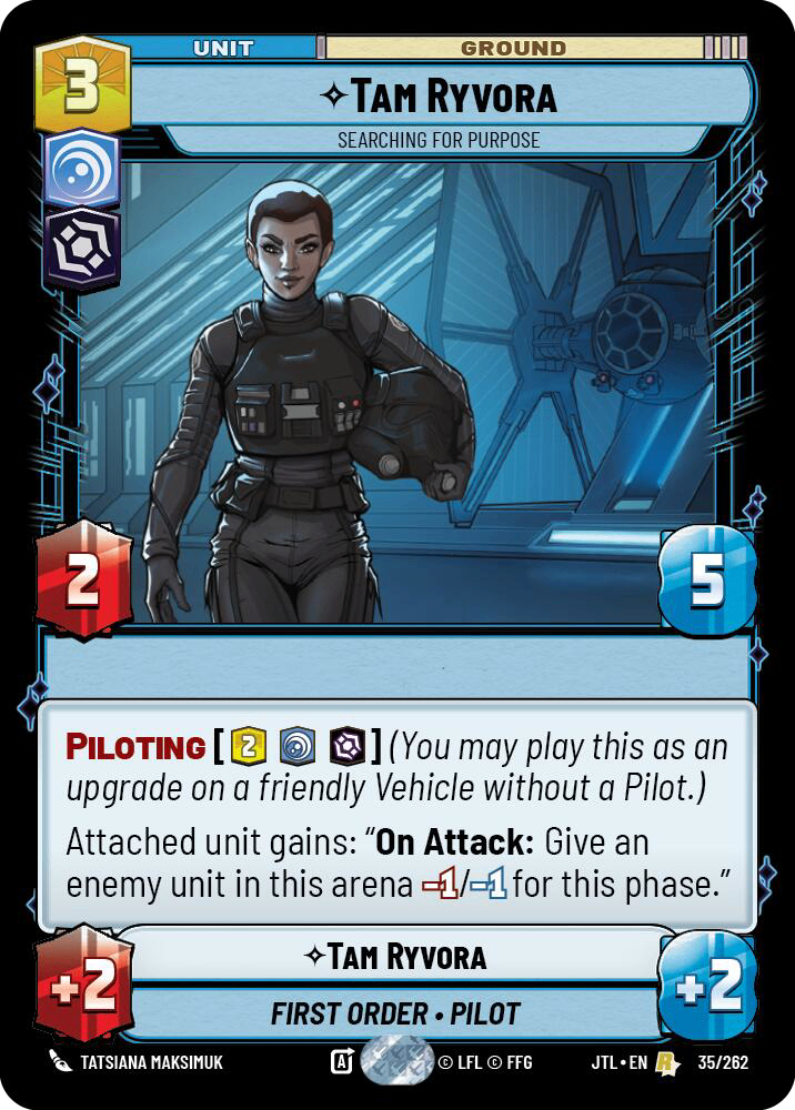 【JTL035/EN】Tam Ryvora - Searching For Purpose