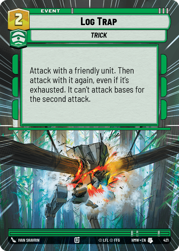 【HMW421/EN】Log Trap(HYPERSPACE)