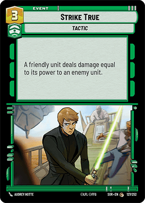 【傷あり特価】【SOR127/EN】Strike True