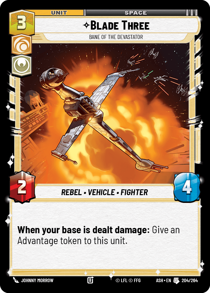 【ASH204/EN】Blade Three - Bane of the Devastator