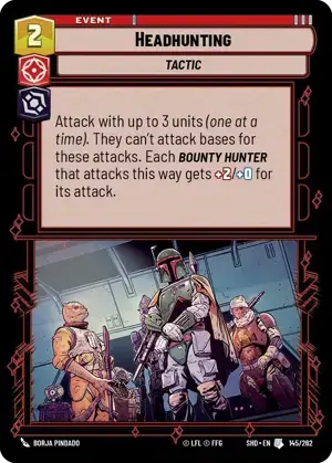 【傷あり特価】【SHD145/EN】Headhunting (FOIL)