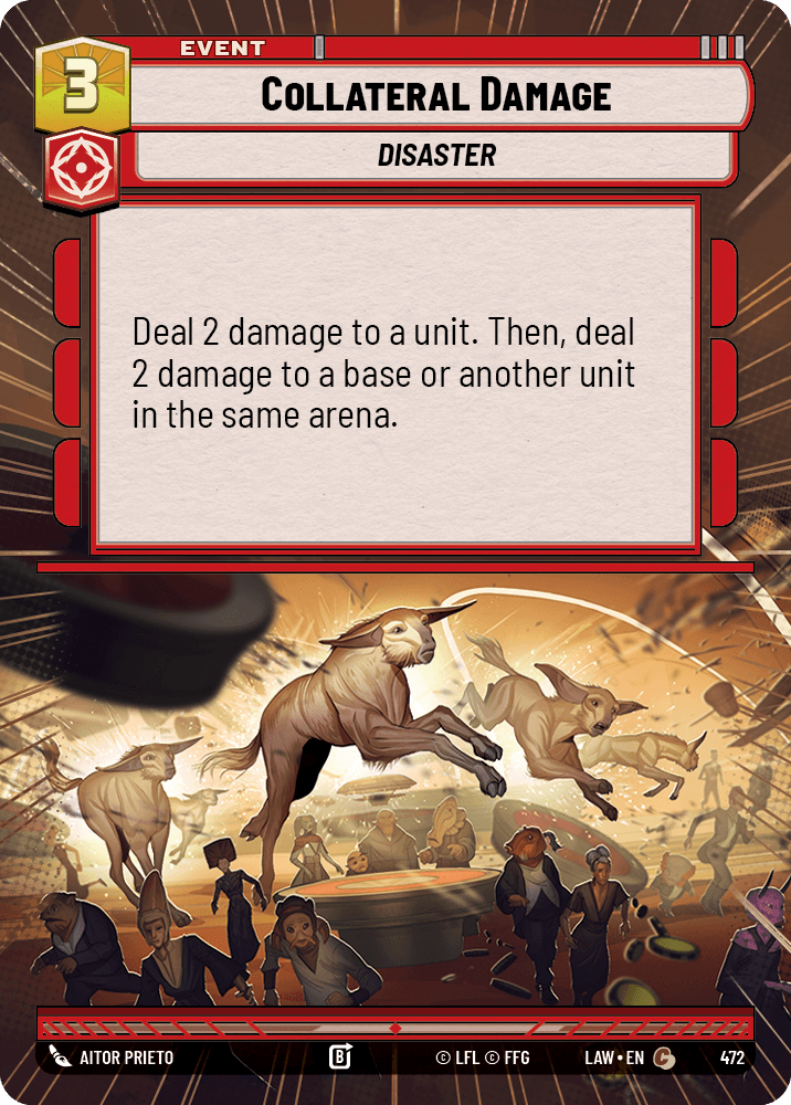 【LAW472/EN】Collateral Damage (Hyperspace)