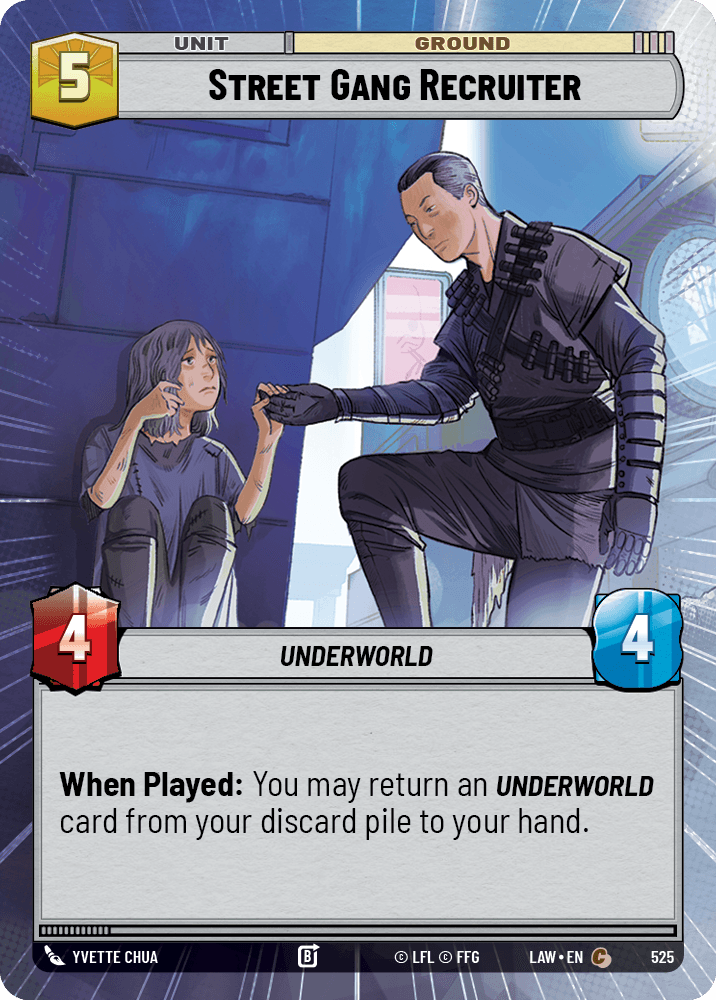 【LAW525/EN】Street Gang Recruiter (Hyperspace)