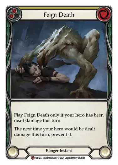 【傷あり特価】【1HP233/EN】Feign Death