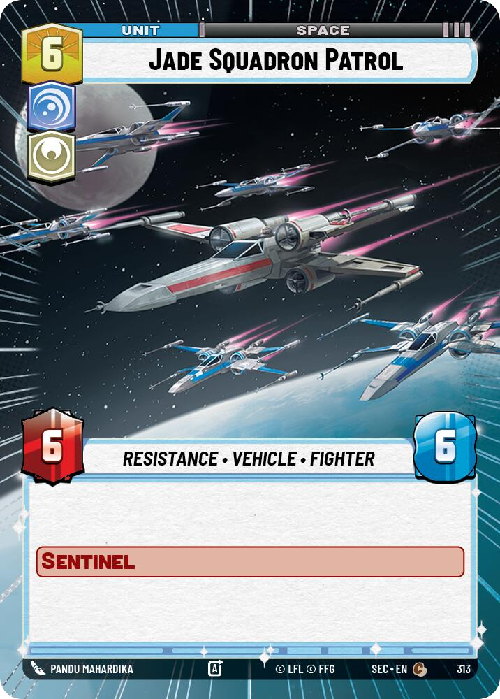 【SEC0313/EN】Jade Squadron Patrol (Hyperspace)